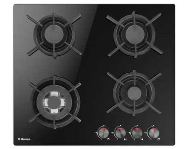 Plita incorporabila Hansa BHKS611700, Gaz, 4 arzatoare