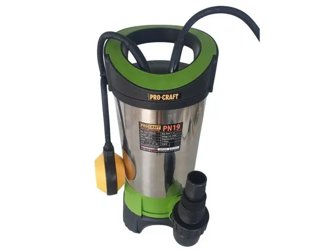 Pompa submersibila apa murdara ProCraft PN19, Debit 15000 l/h, 1100 W