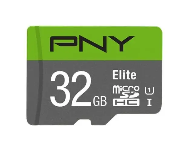 Card de memorie PNY Elite, 32GB, microSDHC, Clasa 10, A1, UHS-I U1, V10, Adaptor SD inclus
