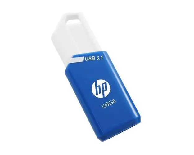 Stick USB HP Pendrive 128GB, 755W, USB 3.1 (Alb/Albastru)