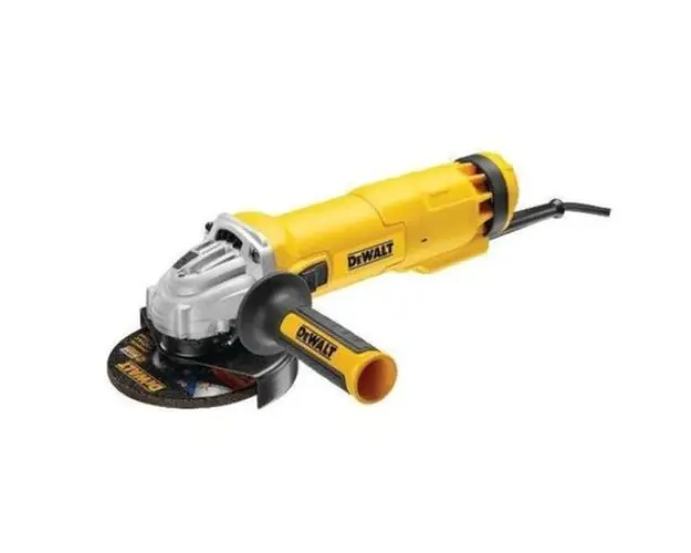 Polizor unghiular 1200W 125mm comutator glisant No-Volt Release + disc diamantat DeWalt DWE4217KD-QS