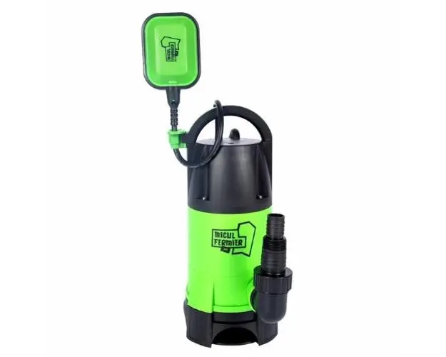 Pompa apa murdara Micul Fermier MF-PS1004-S001-G01, plutitor, 900 W, 17200l/h, 2850 rpm, 8.5 m