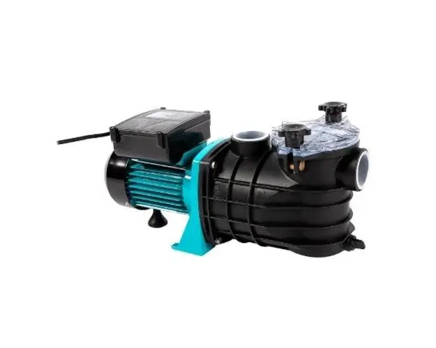 Pompa apa recirculare Detoolz DZ-P115, pentru piscina, iaz, subsol inundat, 600 W, 11000 l/ora, cu filtru incorporat (Negru/Albastru)