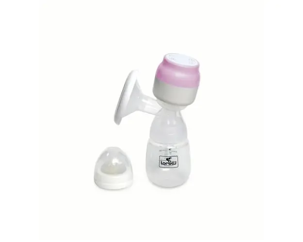 Pompa de san electrica Lorelli Save Your Time, display LED, 2 moduri de functionare (Roz) 