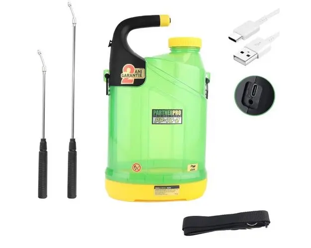 Pompa de stropit cu acumulator PartnerPro, 7L, PP-7C-2