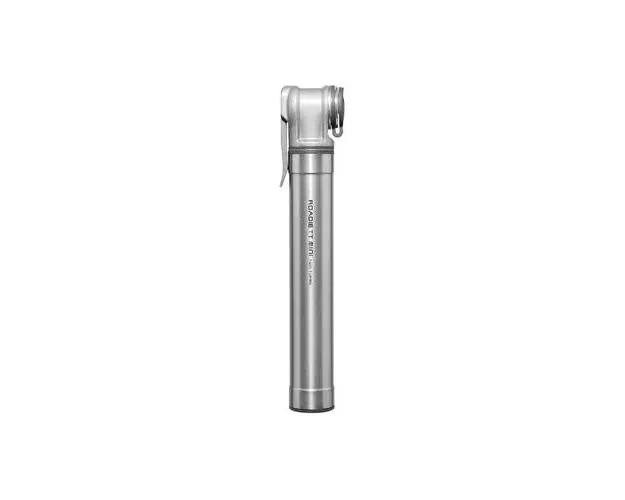 Pompa Mini sosea Topeak Roadie TT, TRTT-1S, TwinTurbo, 160PSI/11Bar, 165mm, 90gr, Argintie