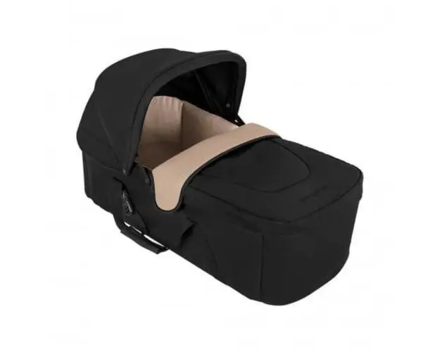 Portbebe Maclaren Soft XLR Black Champagne, 0-6 luni, greutate maxima suportata 9 kg (Negru)