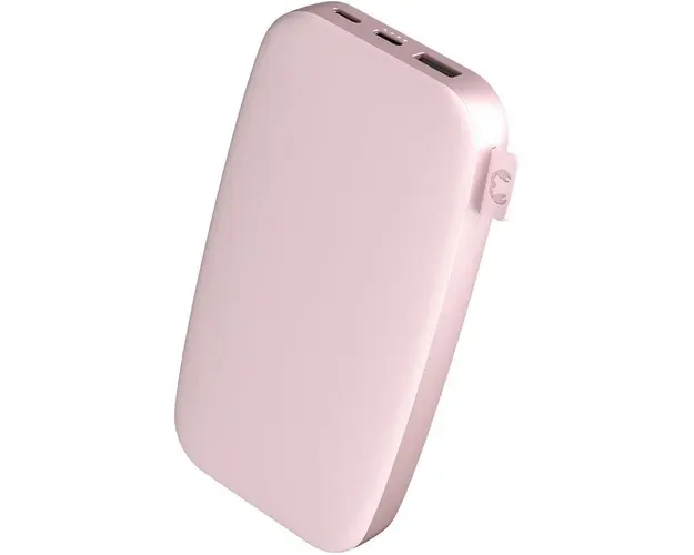 Acumulator extern Fresh'n Rebel 215340, 18000 mAh, 20 W, 2x USB Type-C, USB-A (Roz)