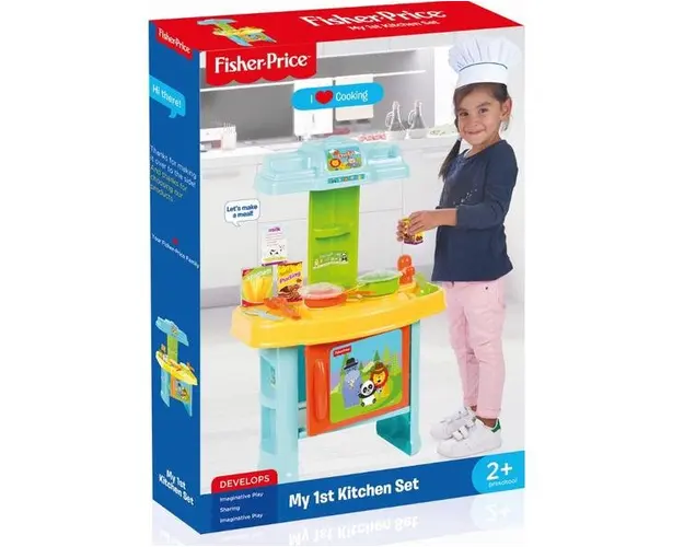 Prima mea bucatarie Fisher Price FP1820, 2+ ani (Multicolor)