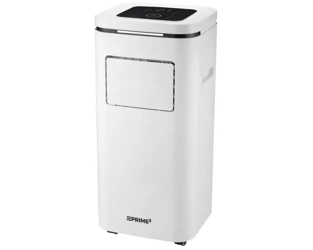Aparat de aer conditonat portabil PRIME3 SAC 41, 7000 BTU, Clasa A, 30 mp, Control tactil, Roti, Cronometru, Dezumidificare (Alb)