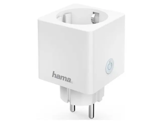 Priza Smart Hama 176571, Wi-Fi, 3680W, 16A, 3 buc. (Alb)
