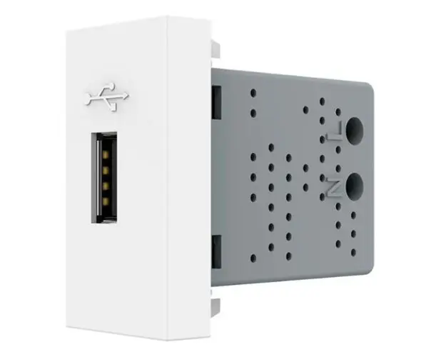 Priza USB Livolo (Alb)