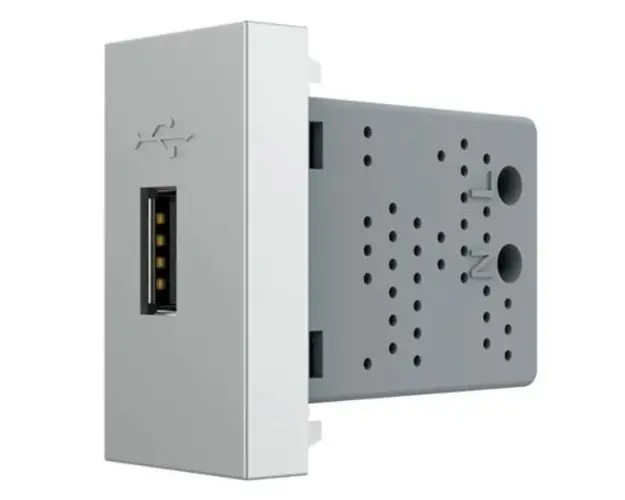 Priza USB Livolo (Gri)