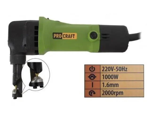 Foarfeca electrica de taiat tabla ProCraft SM1.6-1000