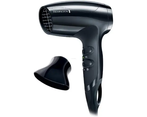 Uscator de par Remington D5000, 1800 W, 2 viteze (Negru)