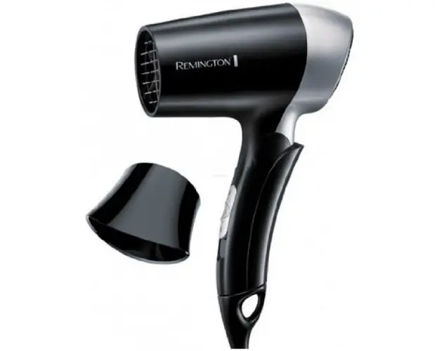 Uscator de par Remington D2400, 1400 W, 2 viteze (Negru)