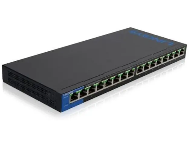 Switch Linksys LGS116P, 16 porturi