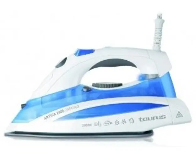 Fier de calcat Taurus Artica 2800 Zaffiro, Talpa Zefir, 2800W, 0.35l (Alb-Albastru)
