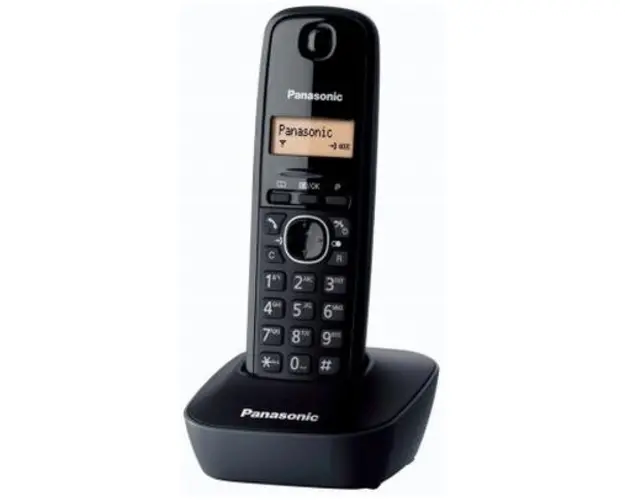 Telefon Fix Panasonic KX-TG1611FXH (Negru)