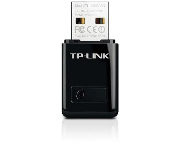Adaptor Wireless TP-LINK TL-WN823N, 300 Mbps, Antena interna, USB 2.0