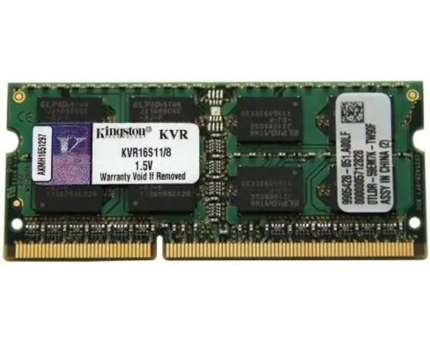 Memorie Laptop Kingston SODIMM DDR3, 1x8GB, 1600MHz