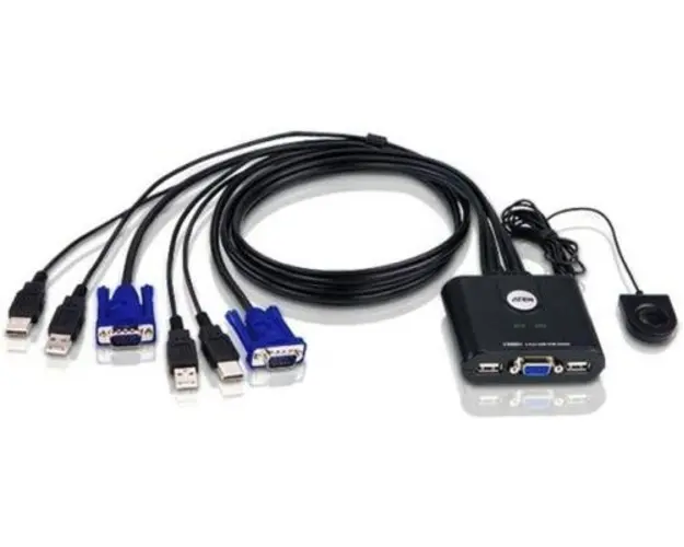 Switch KVM Aten CS22U-A7&#44; 2 porturi USB