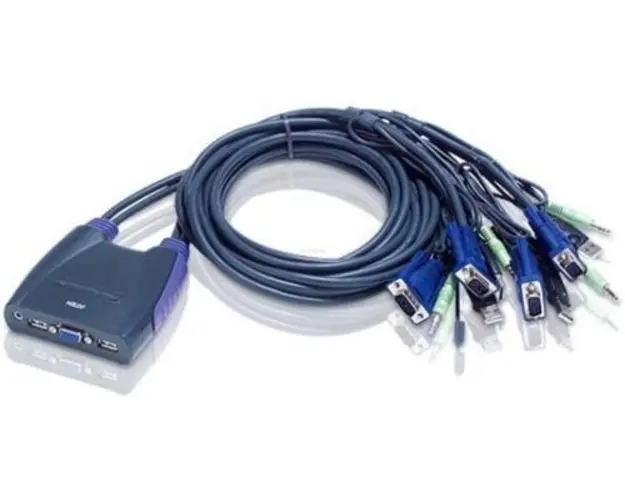 Switch KVM Aten CS64US-AT, 4 porturi, USB