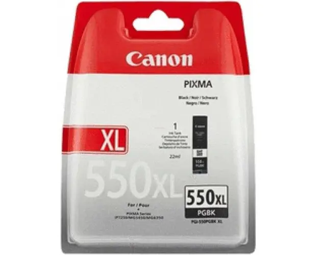 Cartus cerneala Canon PGI-550 XL, acoperire 620 pagini (Negru)