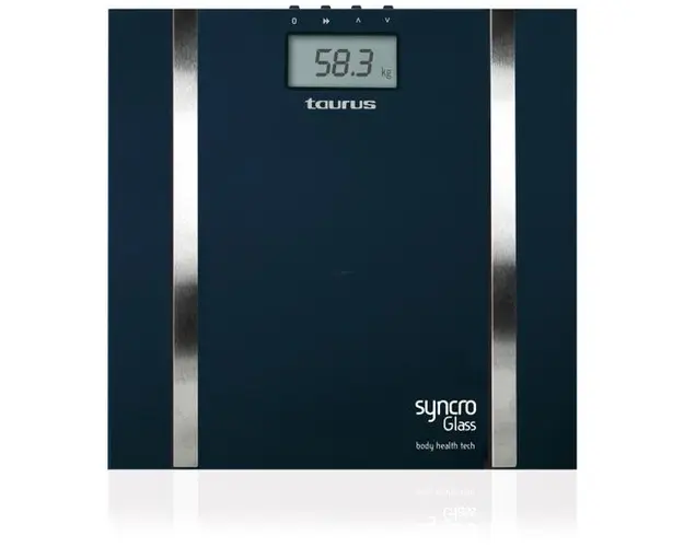 Cantar de baie Taurus Syncro glass, 150 kg