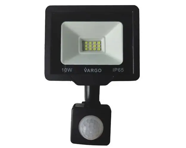 Proiector LED VARGO V-330310, cu senzor de miscare, 10W, 6500K lumina rece, IP65