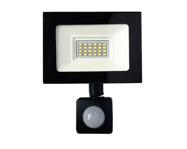 Proiector LED VARGO V-330320, cu senzor de miscare, 20W, 6500K lumina rece, IP65