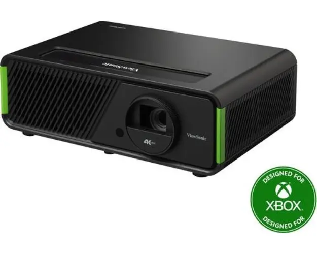 Videoproiector ViewSonic X1-4K, 4K-UHD (3840 x 2160), HDR, LED, 2900 lumeni, 16GB Intern, 2x HDMI, USB Type-C, USB-A, Wi-Fi, Difuzoare 6W (Negru)