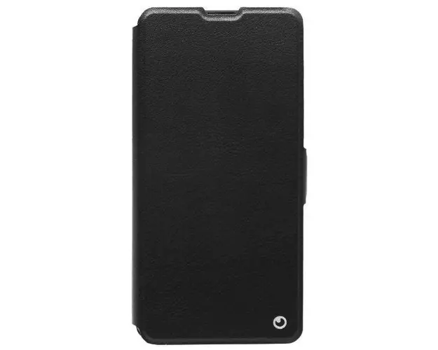 Protectie Book Cover Lemontti Elegant TLESGA8SN pentru Samsung Galaxy A8S (Negru)