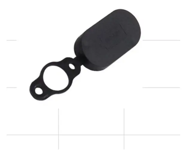 Protectie cauciuc pentru mufa de incarcare compatibil cu Xiaomi Mijia M365 (Negru)