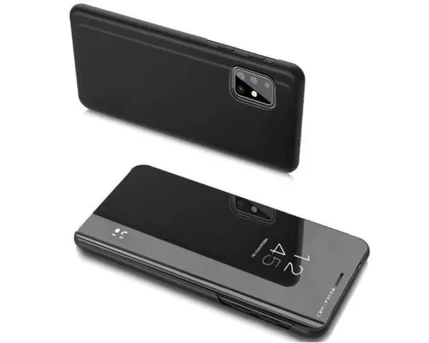 Protectie Clear View Lemontti LEMCVSGA20SN pentru Samsung Galaxy A20s (Negru)
