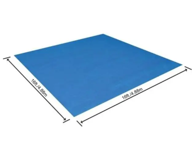 Protectie la sol piscine supraterane Bestway 58003, 488x488 cm