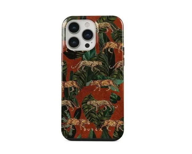Protectie Spate Burga Dual Layer Morning Commute pentru Apple iPhone 14 Pro Max (Multicolor)