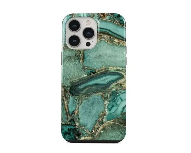 Protectie spate Burga Dual Layer Ubud Jungle pentru Apple iPhone 14 Pro Max (Multicolor)