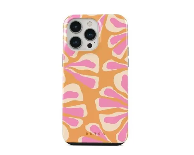Protectie Spate Burga Dual Layer Aloha pentru Apple iPhone 14 Pro (Multicolor)