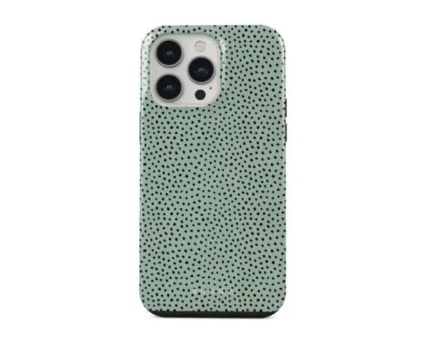 Protectie Spate Burga Dual Layer Mint Gelato pentru Apple iPhone 14 Pro (Verde)