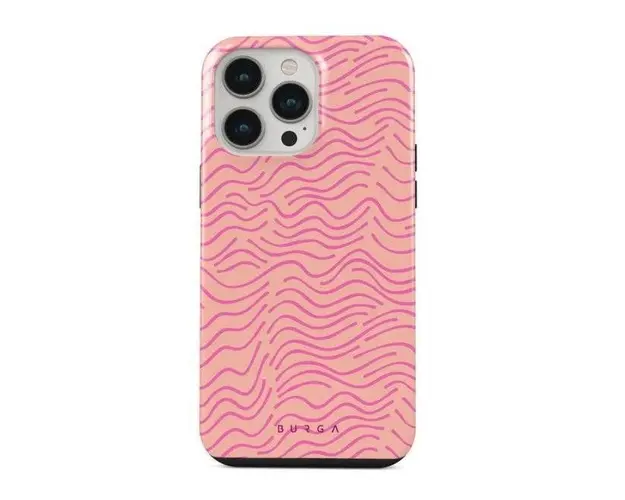 Protectie Spate Burga Dual Layer Secret Spot pentru Apple iPhone 14 Pro (Multicolor)