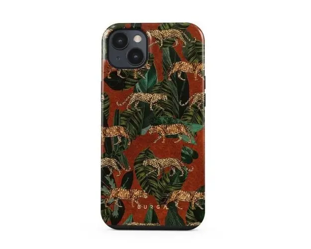 Protectie Spate Burga Dual Layer Morning Commute pentru Apple iPhone 14 (Multicolor)