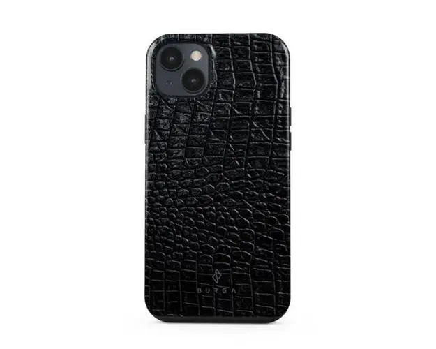 Protectie Spate Burga Dual Layer Reaper's Touch pentru Apple iPhone 14 Plus (Negru)