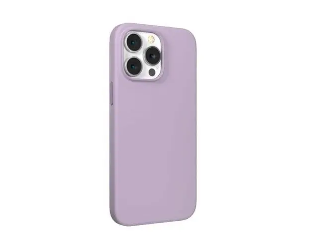 Protectie spate Devia Nature Series pentru Apple iPhone 14 Pro Max (Mov)
