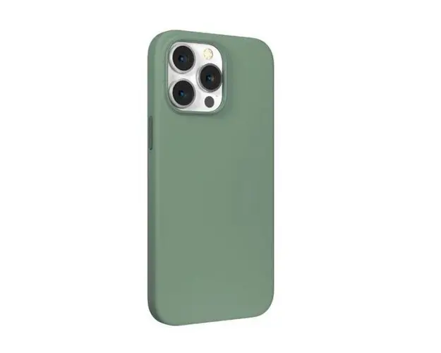 Protectie spate Devia Nature Series pentru Apple iPhone 14 Pro (Verde)