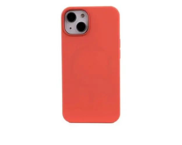 Protectie spate Devia Nature Series pentru Apple iPhone 13 (Portocaliu)