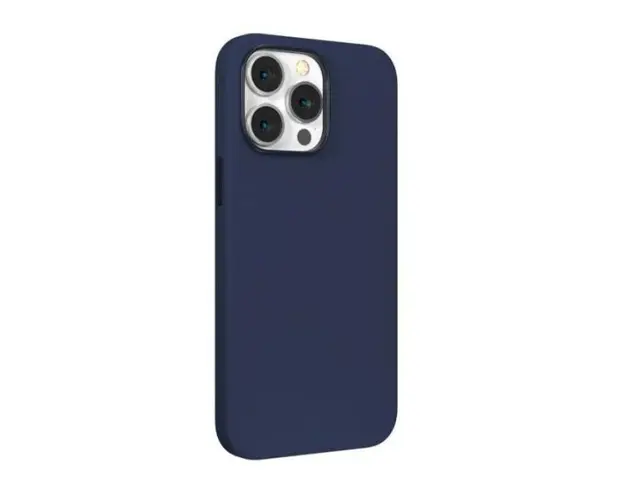 Protectie Spate Devia Nature Series Protective pentru Apple iPhone 14 Pro (Albastru)