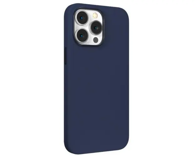 Protectie Spate Devia Nature Series pentru Apple iPhone 14 (Albastru)
