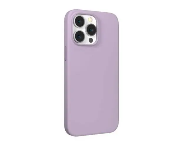 Protectie Spate Devia Nature Series Magnetic pentru Apple iPhone 14 Plus (Mov)