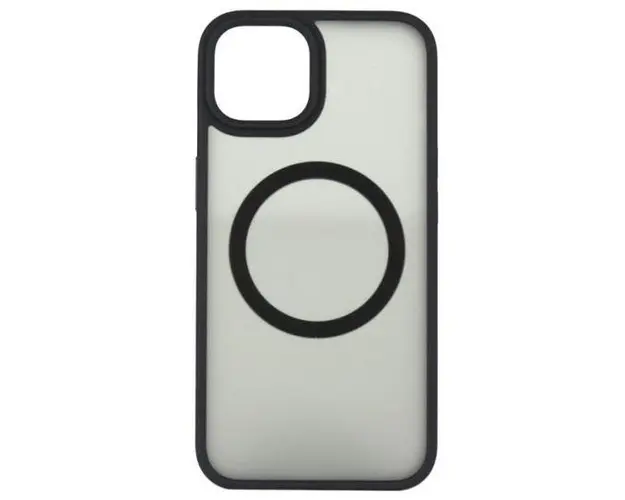 Protectie spate Devia Pino Series Magnetic pentru Apple iPhone 14 Plus (Negru)